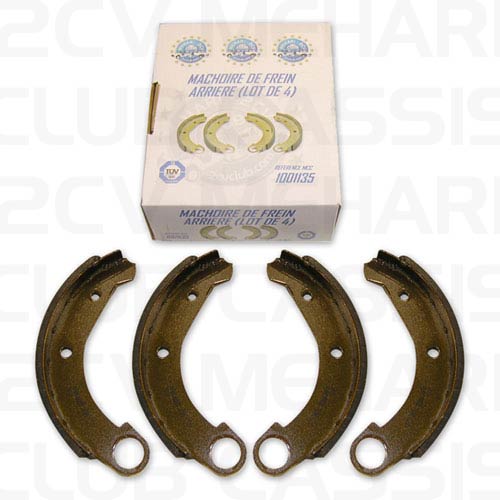 Remvoeringset achter ABS (x4) 2CV / AMI / DYANE / MEHARI