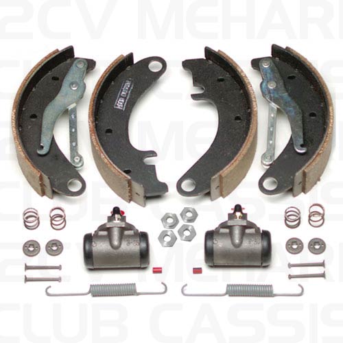 SET OF FRONT BRAKES 10 DOT (28.5) 200 mm