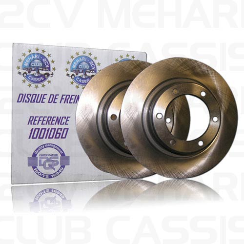 Front brake disc (set) 2CV / AMI / DYANE / MEHARI