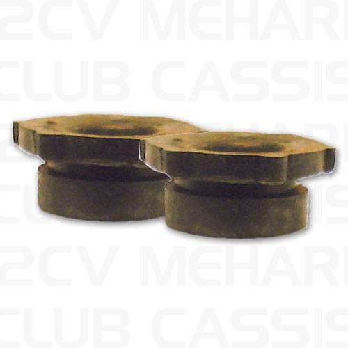 Rubber remvloeistofreservoir dubbel circuit (x2) 2CV / AMI / DYANE / MEHARI