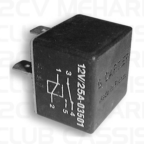 Relay 12V 2CV/AMI/DYANE/MEHARI