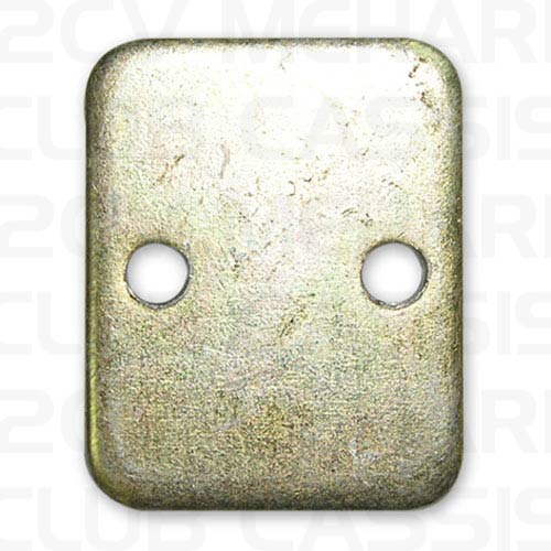 Fixation plate lock front 2CV