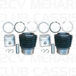 Set cylinder and piston 602cc 2CV/AMI/DYANE/MEHARI