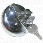 Petrol filler cap with lock and logo chroom 2CV / AMI / DYANE / MEHARI