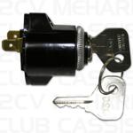 Contact switch with key 2CV/AMI/DYANE/MEHARI