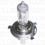 Lamp H4 12V 55 / 60W wit 2CV / AMI / DYANE / MEHARI / HY