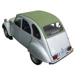 Capote ouv. int. vert jade 2CV