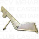 Bonnet latch long 60mm 2CV