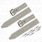 Set straps hood / grill gray MEHARI