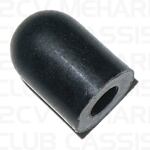 Rubber cap axle hinged window 2CV