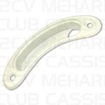 Cap left door handle plastic grey 2CV