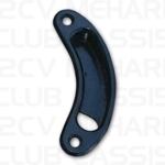 Cap right door handle plastic black 2CV