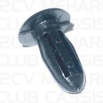 Cap fixation seal rear door hinge 2CV