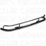 Front bumper small model black MEHARI