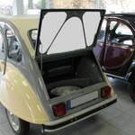 Habillage hayon blanc polaire 2CV