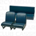 Complete set seats blue abyss MEHARI