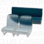 Rear seat blue abyss (complete) MEHARI