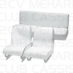 Rear seat white (complete) MEHARI
