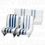 Front right seat white/blue MEHARI