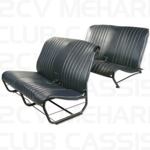 Seatcoverset bench without sides blue abyss 2CV