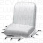 Cover front seat white MEHARI