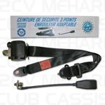 Ceinture securité 3 points avec enrouleur 2CV/AMI/DYANE/MEHARI