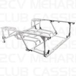 Ensemble chassis tubulaire galvanisé MEHARI 4x4 (5)