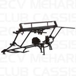 Ensemble chassis tubulaire noir MEHARI 4x4 (4)