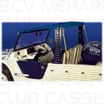 Toit pick up bleu marine MEHARI