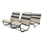 Set seatcovers (2 seats + 1 rear) 2CV France 3