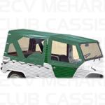 Cover rear right green MEHARI AZUR