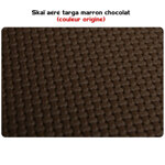 Seatcover rear without sides skaï chocolat 2CV