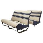 Set seatcovers bench with sides 2CV/DYANE FRANCE 3/TRANSAT