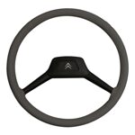 Steering cover big model (43 cm) grey 2CV/AMI/DYANE/MEHARI