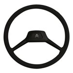 Steering cover big model (43 cm) black 2CV/AMI/DYANE/MEHARI