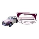 Sticker bordeaux (volledige set) 2CV DOLLY