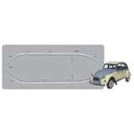 Adhésifs gris cormoran 2CV DOLLY RIALTO