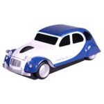 Draadloze PC muis 2CV Azur Geel/Zwart