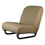 Front left seat brown skaï aere (complete) MEHARI