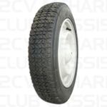 Wiel volledig WINTER RETREAD 135R15 2CV/AMI/DYANE/MEHARI