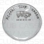 Spare wheel cover grey MEHARI