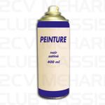 Peinture noir satiné bombé 2CV/AMI/DYANE/MEHARI