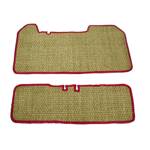 Front floor mat red MEHARI