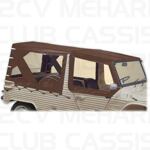 Cover rear right brown MEHARI AZUR