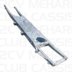 Chassis gegalvaniseerd (zonder doppen) 2CV/DYANE/MEHARI