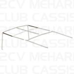 Rear lateral pipe standard roof frame MEHARI