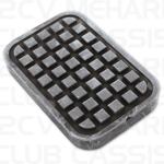 Pedal cover 2CV/AMI/DYANE/MEHARI