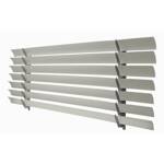 VENETIAN BLIND MIT SLATS HINTEN FENSTER 2CV - GROSSES GLAS