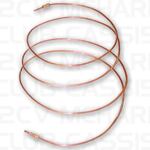 Rear brake line 2/3 part to front 09 2CV/AMI/DYANE/MEHARI