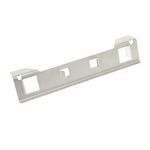 Plaque support batterie avec support régulateur inox BURTON 2cv (1)